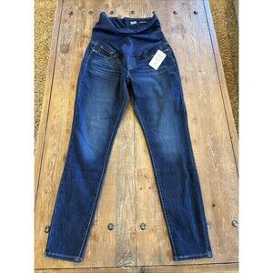 Levi Strauss Signature Maternity Skinny Jeans Womens M Stretch Slimming High NWT